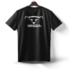 Black Grizzly Minimal T-Shirt with large Grizzly logo on the front